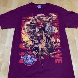 Marvel Universe Live! Show T-Shirt Mens Sz M